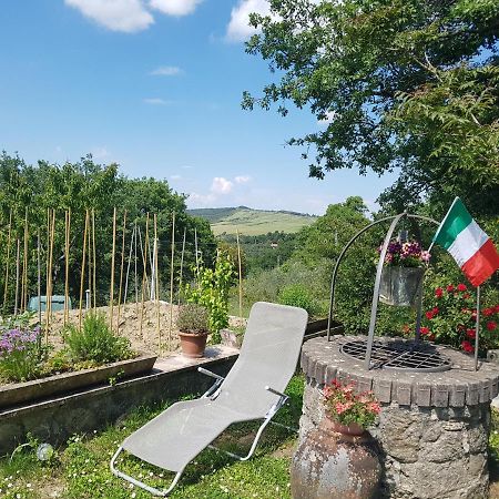 Vila La Casa Del Susino Castiglione dʼOrcia Exteriér fotografie